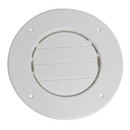 BACKSEAT 4 in. Heating & Cooling Register - White BA2604978